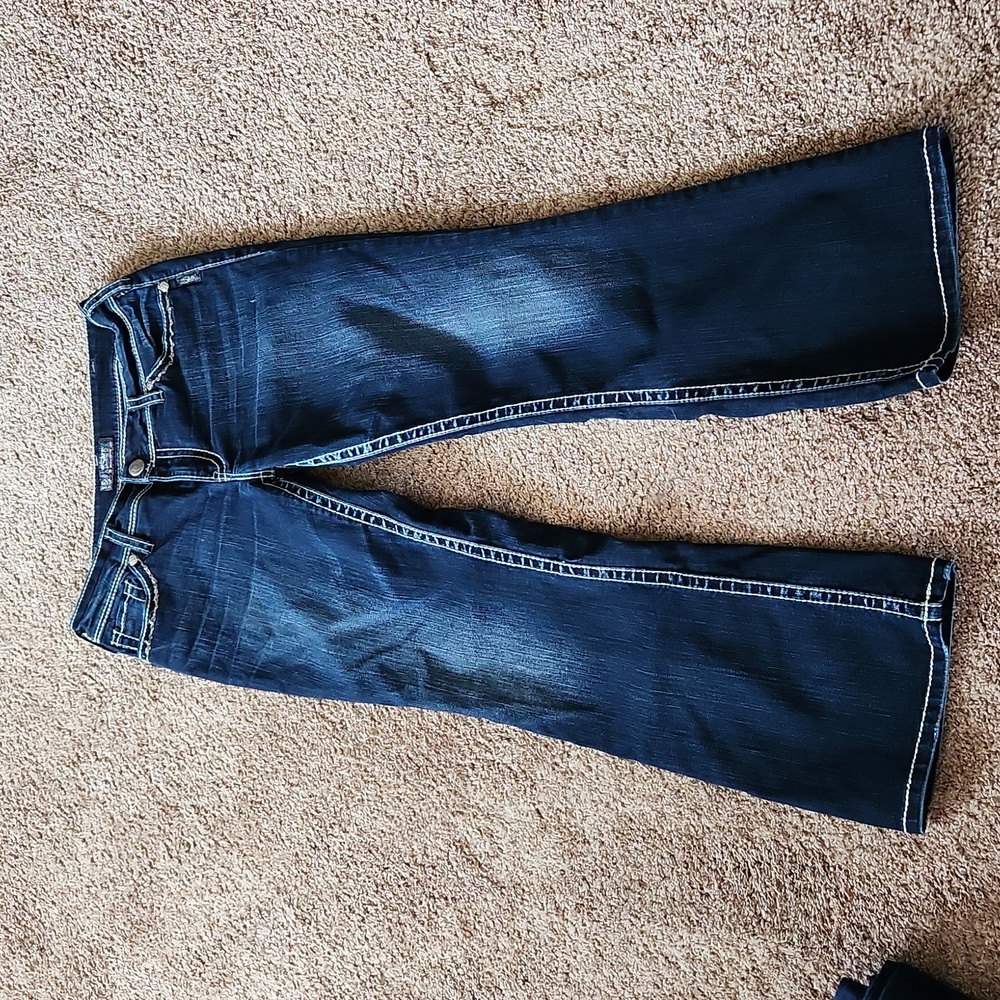 EUC Silver Jeans Suki Flap 33/30